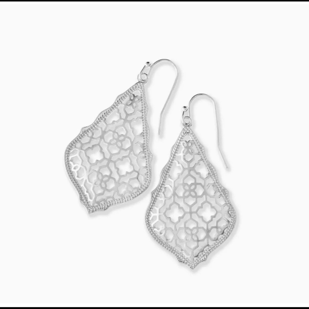 Kendra Scott Addie Silver Drop Earrings